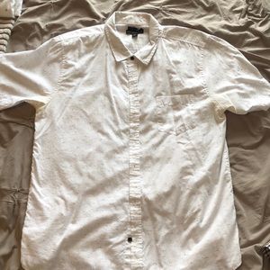London fog short sleeve button down